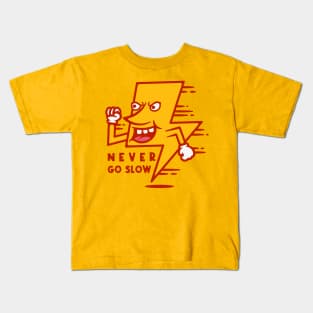 lighting run Kids T-Shirt